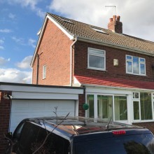 Two storey side extension.
<!--Wilson-->